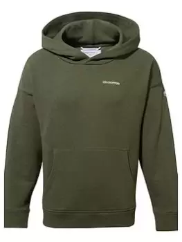 Image of Boys, Craghoppers Madray Hooded Top, Green, Size 11-12 Years
