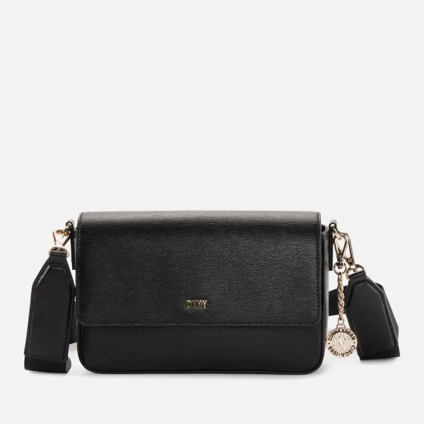 image of DKNY Bryant Park MD Textured Leather Crossbody Bag