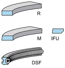 image of Piston Ring Kit 800023210000 by Kolbenschmidt