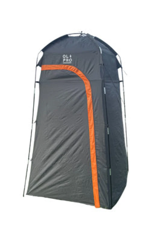 Image of OLPRO Fibreglass Grey And Orange Toilet Tent