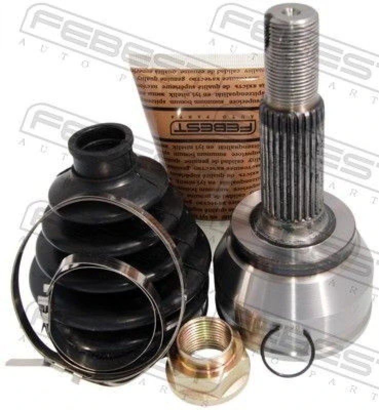 Image of FEBEST 0110-KSP90 Joint, drive shaft Front Axle Joint,drive shaft (236)