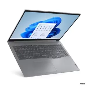 Image of Lenovo ThinkBook 16 G6 ABP Laptop 40.6cm (16") WUXGA AMD Ryzen 5 7530U 8GB DDR4-SDRAM 256GB SSD WiFi 6 (802.11ax) Windows 11 Pro Grey