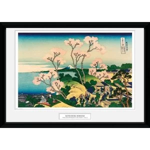 Image of Hokusai Goten Yama Hill 50 x 70 Collector Print