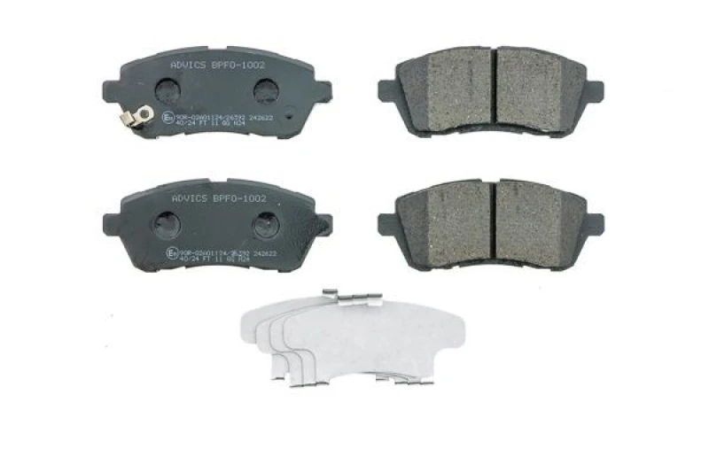 Image of AISIN Brake pad set AISIN BPFO-1002