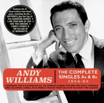 Image of The Complete Singles As & Bs 1954-62 by Andy Williams CD Album