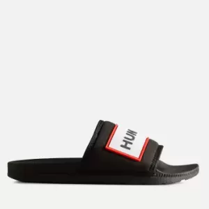 image of Hunter Neo Logo Rubber Sandals - UK 4