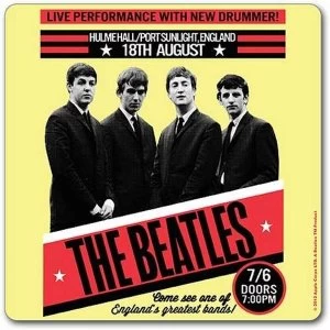 Image of The Beatles - 1962 Port Sunlight Single Cork Coaster
