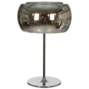 Image of Snow Cylindrical Table Lamp Chrome