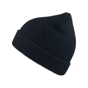 Image of Atlantis Woolly Wool Blend Beanie (One Size) (Navy)