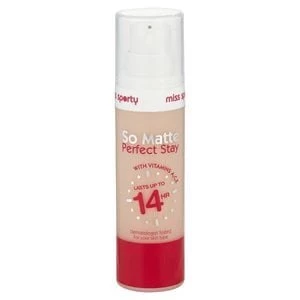 image of Miss Sporty So Matte Perfect Stay Foundation Ivory 1 Nude