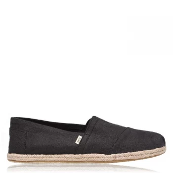 Image of Toms Alpargata Rope Pumps - Black 001