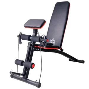 Image of Foldable Dumbbell Bench Weight Training, Black