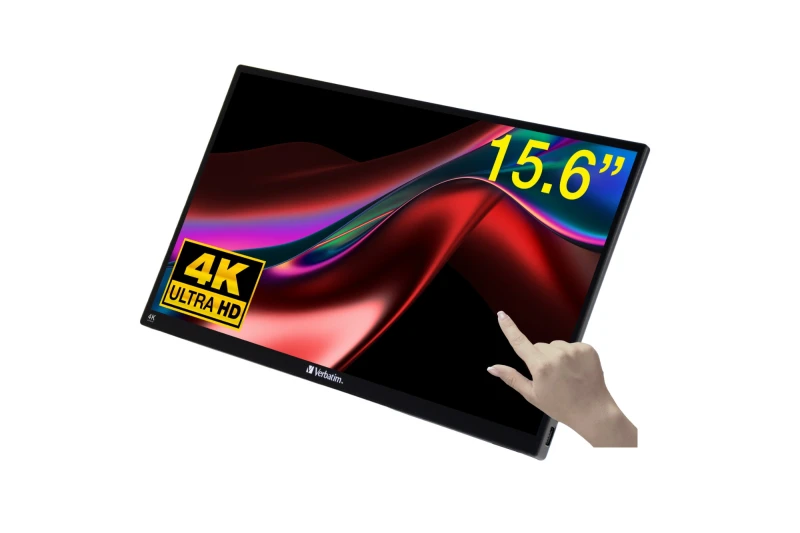 Image of Verbatim Portable Touch Screen Monitor 4K Ultra HD - 15.6”