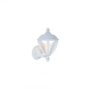 image of Unite 9W LED Vintage Wall Up Lantern White