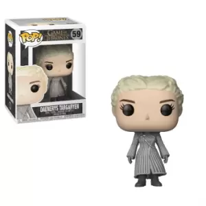 image of Game of Thrones Daenerys (White Coat) Pop! Vinyl Figure