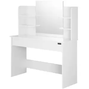 Image of Dressing Table Lucia White 108x140x40cm