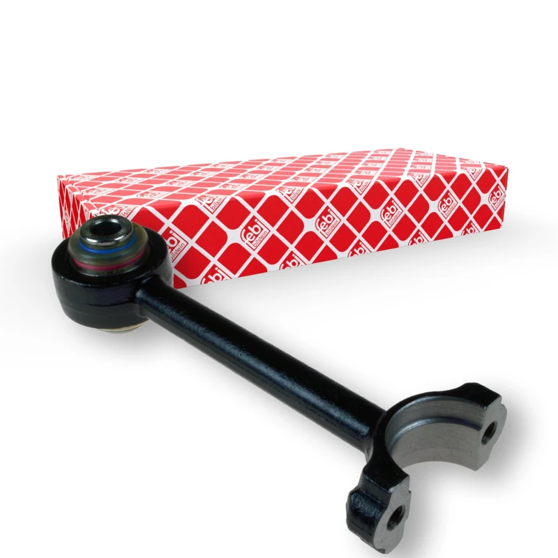 Image of FEBI BILSTEIN 48214 Anti-roll bar link Rear Axle Right Steel Link Stabiliser (3229)