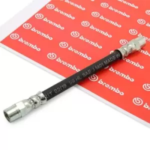 Image of BREMBO Brake Hose VW,AUDI,BMW T 85 016 171611775,171611775A,175611775 Brake Line,Brake Pipe 321611775A,481611776,821611776,440019018182,440019031068