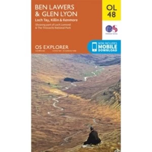 Image of Ben Lawers & Glen Lyon, Loch Tay, Killin & Kenmore : OL 48