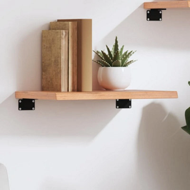 Image of VIDAXL Vidaxl - Wall Shelf Light Brown 40x30x2cm Treated Solid Wood Oak 8720845813475