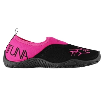 image of Hot Tuna Childrens Aqua Water Shoes - Black/Pink