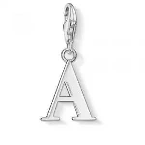 image of THOMAS SABO Silver Letter A Charm 0175-001-12