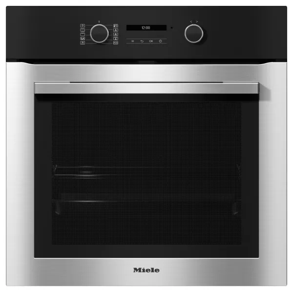 image of Miele H2761BP Built In Single Electric Oven -Stainless Steel