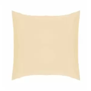 image of Easy Care Minimum Iron Continental Pillowcase Cream