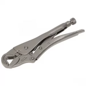 image of Sealey AK6872 Locking Pliers Round Jaws 235mm 0-50mm Capacity