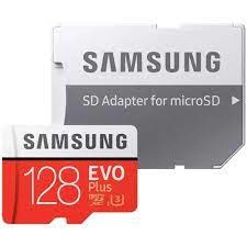 Image of Samsung 128GB Evo Plus Micro SD Card SDXC + Adapter - 95MB/s