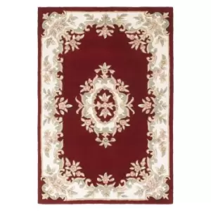 Image of Oriental Weavers Royal Indian Rug Aubusson Red 120X180cm