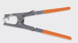 image of Beta Tools 1566P Ribbed Axle Shaft Circlip Pliers L: 280mm A Max: 36mm 015660091