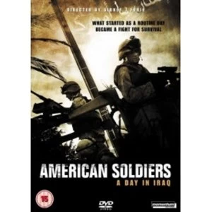 Image of American soldiers A Day In Iraq DVD