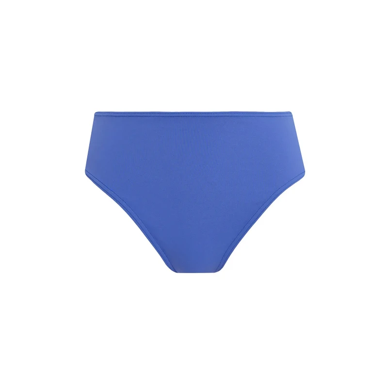Image of Freya Womens Jewel Cove High Waist Bikini Brief in Blue Size: 18 Blue Female 18