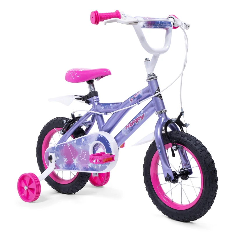 Image of Huffy So Sweet 12-inch Single Speed Rose Pink Children's Bike (22035W), Pink HUF-22035W