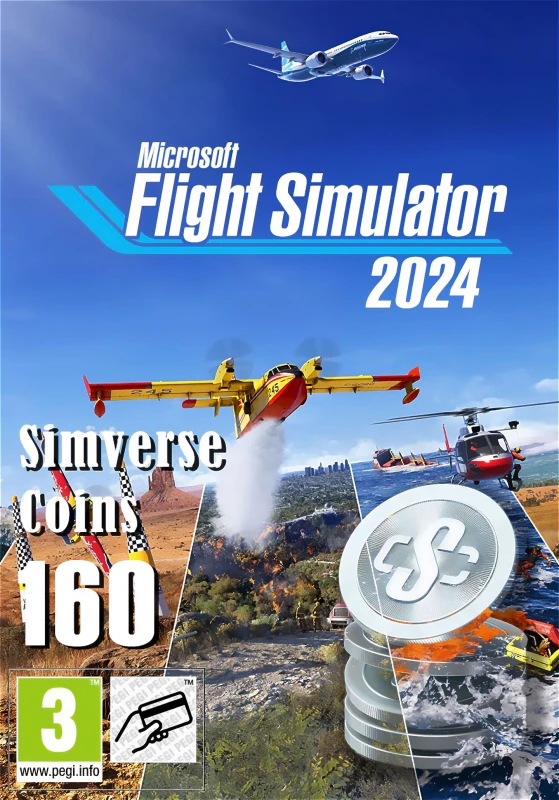 Image of Xbox Flight Simulator 2024 - 160 Simverse Coins Game Coins - N/A