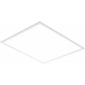 Image of Loops - Square Backlit LED Ceiling Panel Light - 595 x 595mm - 40W Daylight White led