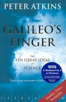 Image of Galileos Finger by Peter Atkins Book