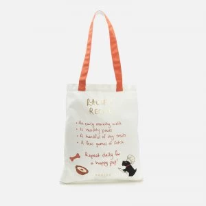 Radley Womens Life Is What You Bake It Medium Tote Bag - Natural