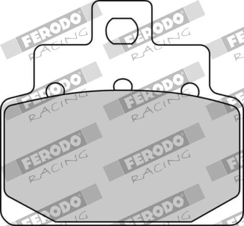 Image of Brake pad set FERODO RACING FDB2095EF