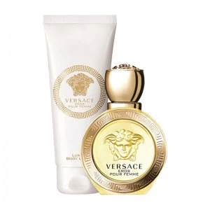 image of Versace Eros Pour Femme Gift Set 50ml