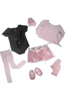 Image of Sophia's 7 Piece 18" Baby Doll Ballerina Outfit with Shoes Set