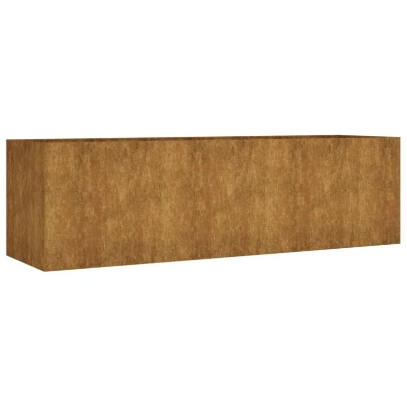 Image of vidaXL Garden Raised Bed 280x80x80cm Corten Steel, Brown 824540