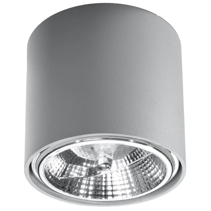 Image of Sollux Lighting Premium Aluminum GU10 Ceiling Lamp - Modern Design, High Quality