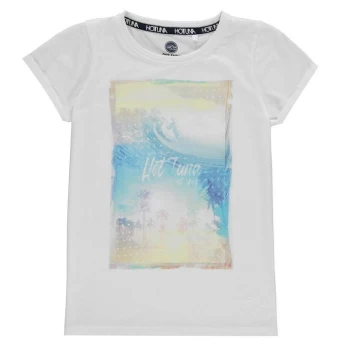Image of Hot Tuna T-Shirt Junior Girls - White