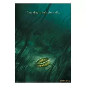 Image of Lord of the Rings Art Print The Ring Limited Edition 42 x 30 cm