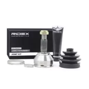 image of RIDEX CV Joint Wheel Side 5J0066 Axle Joint,Joint Kit, drive shaft FORD,Fiesta Mk5 Schragheck (JH1, JD1, JH3, JD3),FOCUS (DAW, DBW),FOCUS Kombi (DNW)