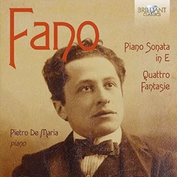 Image of Pietro de Maria - Fano: Piano Sonata in E/Quattro Fantasie CD