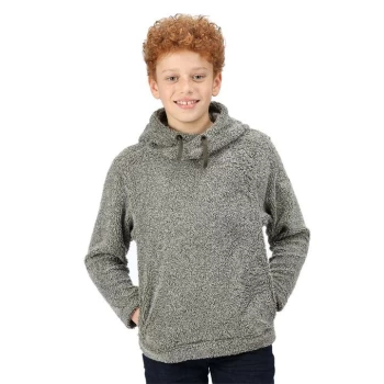 image of Regatta Keyon Hooded Fleece - DarkKhakBorg