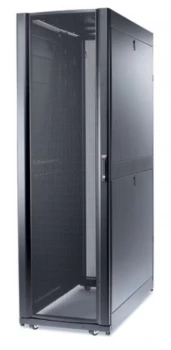 Image of Netshelter Sx 42u/600mm/1200mm Enclosure With Roof And Sides Black